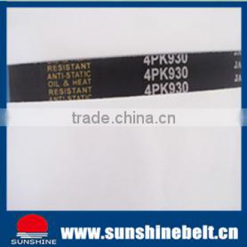 different sizes sanmen manufacturer good quality v ribbed belt