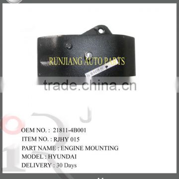 hot sale! OEM No. 21811-4B001 rubber engine support mount for Hyundai suspension parts