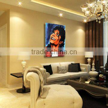 Famous Portrait Michael Jackson Wood Decoration photo-3