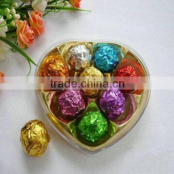 Aluminum foil for chocolate packing