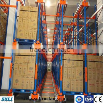 warehouse racks high operating speed radio shuttle racking