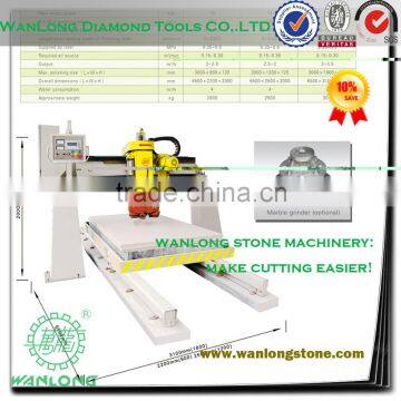 QDM900-1800 wanlong bridge single head polishing machine for stone grinding and polishing-stone slab polisher