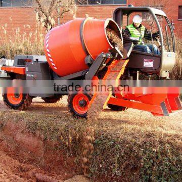 TOBEMAC 2016 Concrete Mixer Truck With Loader photo-2