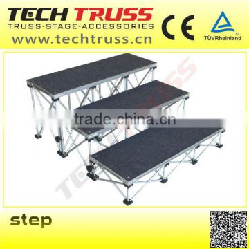 Floding Stage Riser For Stage Platform