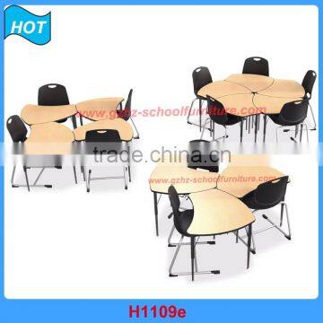 office furniture modern fashion design school tables and chairs