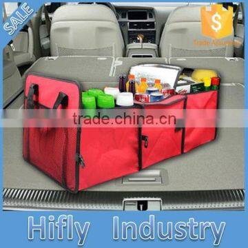 Car Trunk Storage Box Storage Box Finishing Zhiwu Dai Camping Trips Snack Storage Grid Section