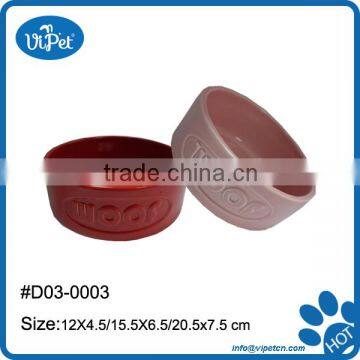 hot sale ceramic pet bowl 2016