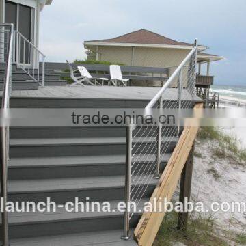 Balcony Inox Handrail Fittings Railing Stainless Steel Cable photo-2