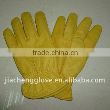 Driver Style! Cowskin Leather Glove, Working Glove, Safety Equipment, Protection Glove, China