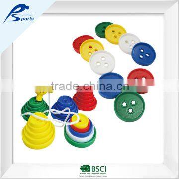 Nursery School Kid's Educational Toy 54PCS Big Button Tub photo-2