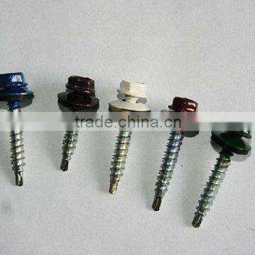 PAINTED UNSLOT INTENDED HEX WASHER SDS WITH BONDED