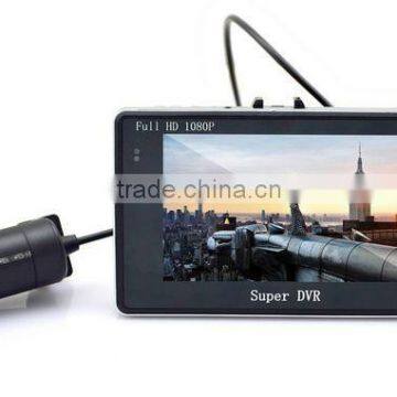 Newest High quality 4.3inch Android system 4X ZOOM GPS G-sensor wifi hd vehicle dvr