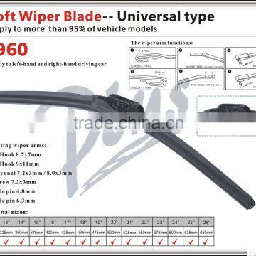 Wholesale Car Accessories, howo wiper blade S960