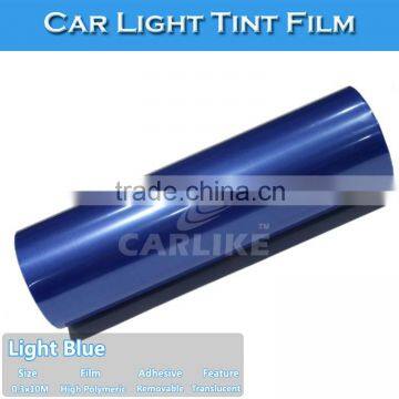 Wholesale Delivery Fast Light Blue Headlight Wrap Vinyl Car Light Film