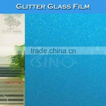 D002 Window Glass Decoration Film Glitter Tint Vinyl Stickers