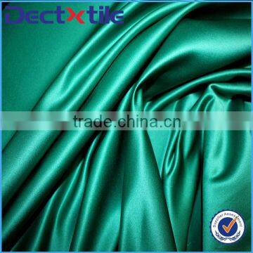 Green color polyester satin ,sexy silk satin ,tie satin fabric at price