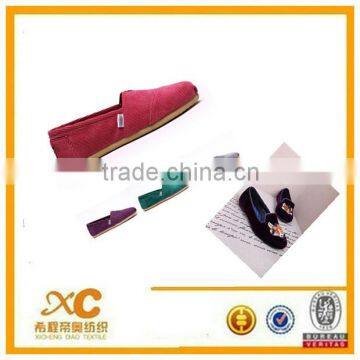 beautiful 21wale 57/58'' T/C spandex corduroy fabric for shoes made in china