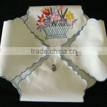 White Cotton Hot Buns / Rolls / Muffins/ Bread Cover