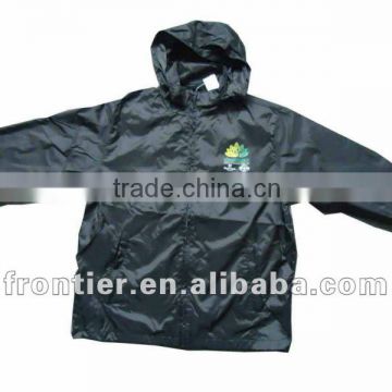 Men's nylon rain jacket