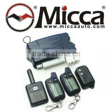 Alarma para Vehiculos Serie 2WAY BEEPER Digital Con Arrancador de Encendido y Turbo Timer(TW206)