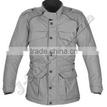 Men Cargo Pockets Waterproof Winter Touring Jacket