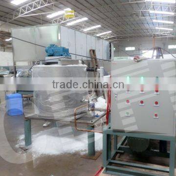 French Polynesia Snow Sea Water Flake Ice Maker With Refrigeration System photo-3