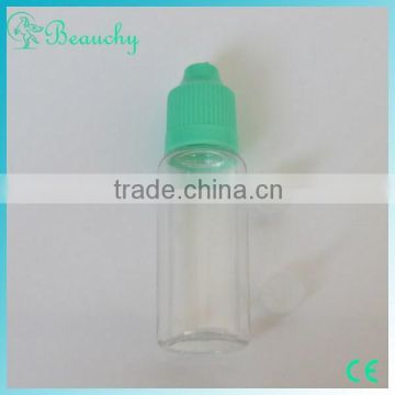 china com 2015 hot sale 15ml e liquid bottle pet bottle with cheapest price