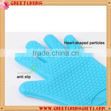 Heat and Water Resistant Silicone Cooking Baking BBQ Oven Pot Holder Mitt Kitchen Glove