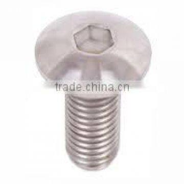 mushroom hex socket head bolt