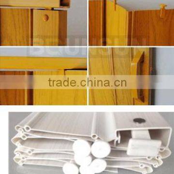 0.6mm PVC folding door,PVC accordion doors