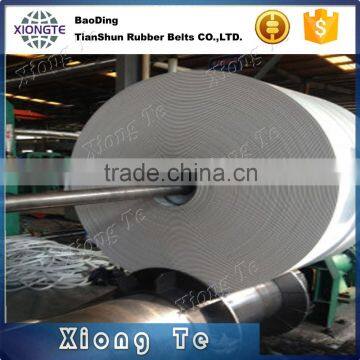 Oil Resistant White Nontoxic Rubber Conveyor Belt For Food Processing Industry