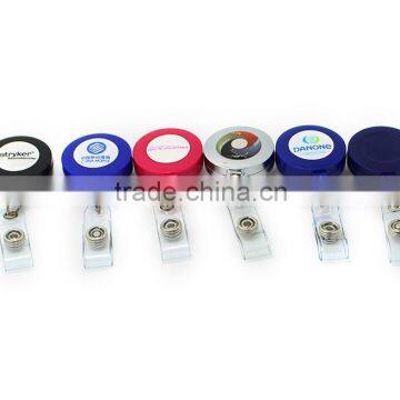 Customized Round Red Badge Reels With Different Color and Logos, Customized Badge Reels photo-4