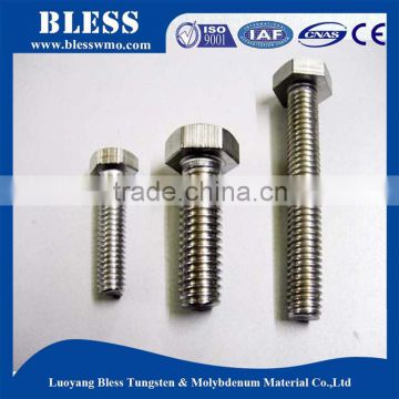 China moly welding for sale molybdenum tungsten screw