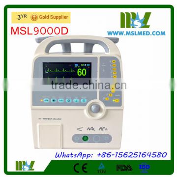 MSL9000D-4 High Quality&Cheep Monophasic Defibrillator/Defibrillator Price