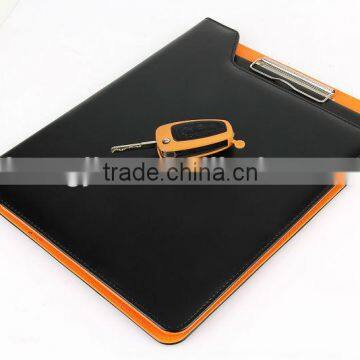 2014 A4 size novelty metal bing portfolio notebook