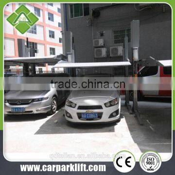 household automated two columns senor parking system