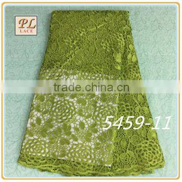 2016 best selling 100% polyester textile embroidery fabric latest dress design