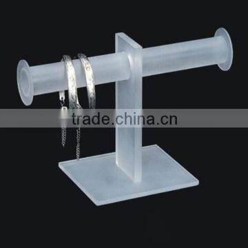 Acrylic Material T Shape Black Acrylic Bracelet Jewelry Display photo-2