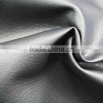 pu fake leather back brushed fabric softtextile leather fabric pu leather embossed leather fabric