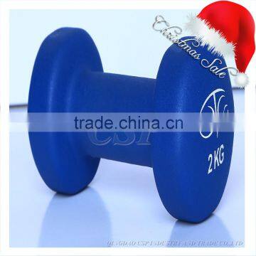 Christmas Carnival Best Price Wholesale Rubber Coated Dumbbell Female Use Matte Glossing photo-4