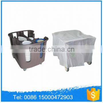 Otomoulded PE Adjustable Tray Caddies, Dish Dollies, Dish Carts for Transporting Dishes photo-2