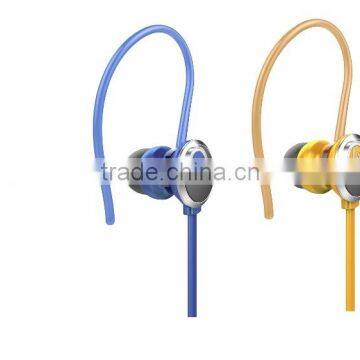 cheap colorful sport earbud with mic ear buds for mobile phone, mp3 /mp4