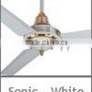 Sonic 56" 3 Blade White Metal Electric Ceiling Fan