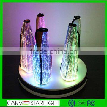 New products luminous fashion led club champagne evening bags