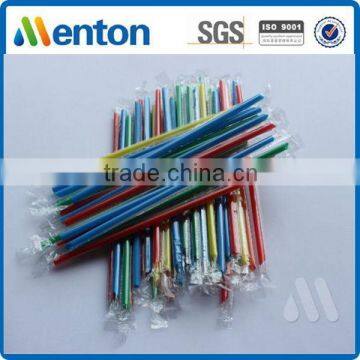 Yiwu Mengte new design colorful custom juice straw wrap film