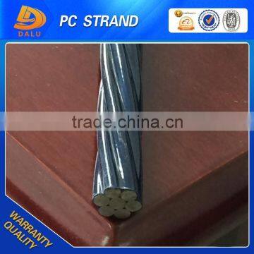 1*7 Wire Epoxy Coated Steel Strand for Prestressed Concrete