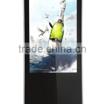 iPhone 49 inch hd ads floor standing x86 os LCD display signage with wifi/3G