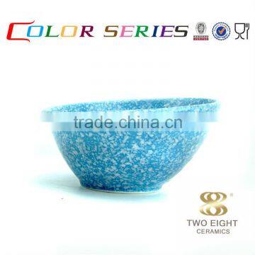 Ceramic Blue and White Porcelain Pet Bowl,funny Cereal Rice Bowls photo-2