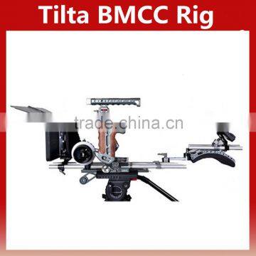 Tilta TT-BMC-07 Dslr Shoulder Rig 15mm BMCC Rig for BlackMagic Camera Cage + Follow Focus + 4*4 Carbon Matte Box photo-3