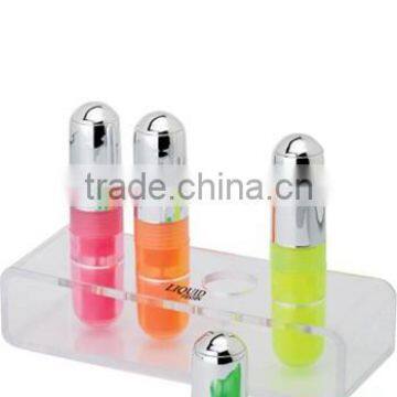 4-piece Cheap Highlighter Sets with Acrylic Stand